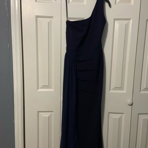 Prom dress navy blue.